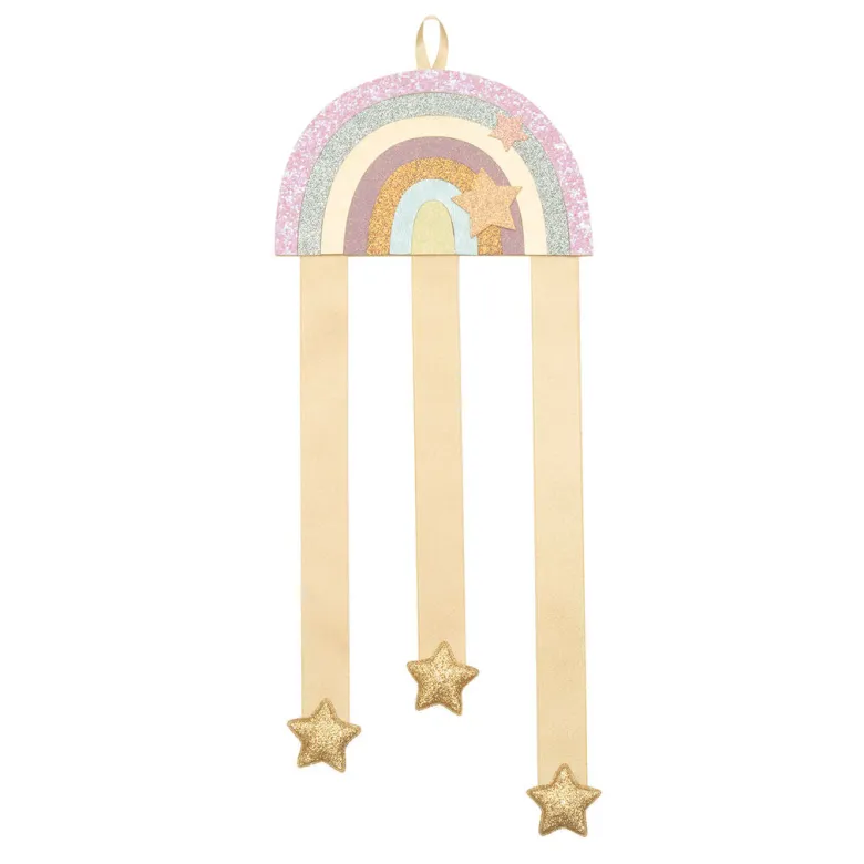 Mimi & Lula Hair Clip Organizer, Rainbow Dreamland