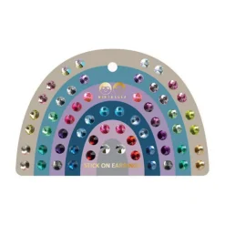 Mimi & Lula Self-Adhesive Ear Stickers 30 Pairs - Colour Gem Earrings