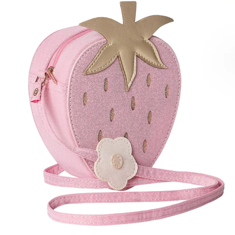 Mimi & Lula Shoulder Bag, Mini Strawberry Spring on the Farm