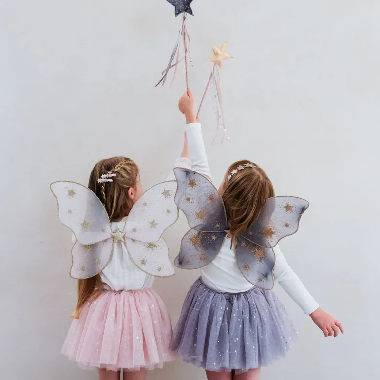 Mimi & Lula Wings, Pink Starry Night