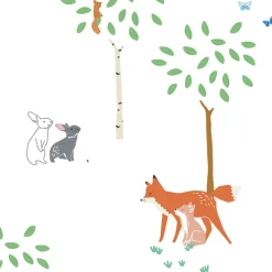 Mimi Lou Wall Sticker, Forest Animals