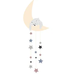 Mimi Lou Wall Sticker, Moon