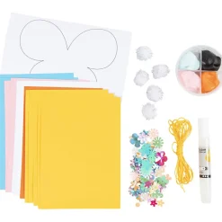 Mini DIY Kit Paper Decorations, Easter Theme