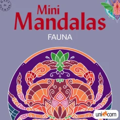 Mini Mandalas Coloring Book, Fauna