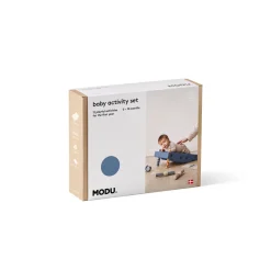 Modu Baby Motor Skills Set, Deep Blue/Sky Blue