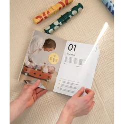 Modu Baby Motor Skills Set, Sand Grey/ Honey Yellow