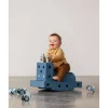 Modu Foam Building Toy, Curiosity Set, 14 Pieces - Deep Blue / Sky Blue