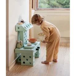 Modu Foam Building Toy, Dreamer Set, 34 Pieces - Ocean Mint/Forest Green