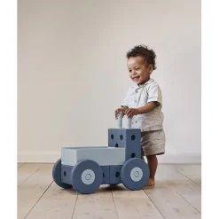 Modu 3-in-1 Walker, Foam Activity Toy - Deep Blue/Sky Blue