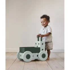 Modu 3-in-1 Walker, Foam Activity Toy - Ocean Mint/Forest Green
