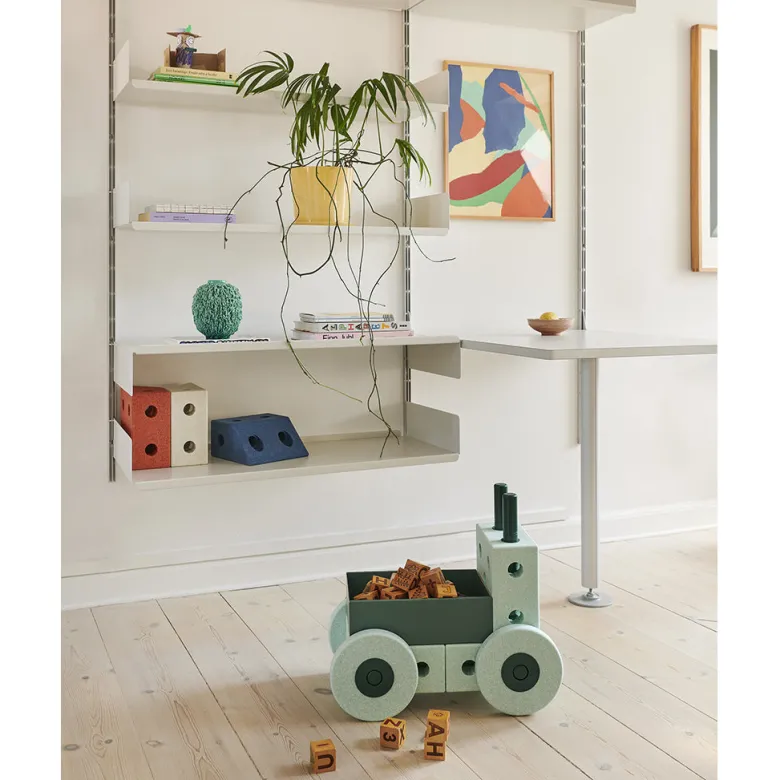 Modu 3-in-1 Walker, Foam Activity Toy - Ocean Mint/Forest Green