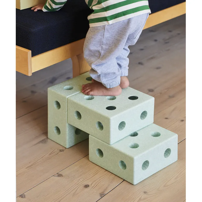 Modu 3-in-1 Walker, Foam Activity Toy - Ocean Mint/Forest Green