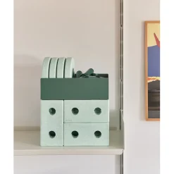 Modu 3-in-1 Walker, Foam Activity Toy - Ocean Mint/Forest Green