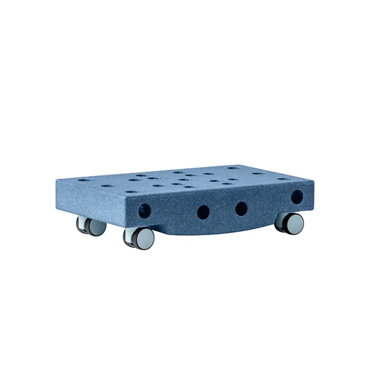 Modu Rullebræt, Foam Activity Toy, 5 Pieces – Deep Blue/Sky Blue