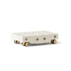 Modu Scooter Board, Foam Activity Toy, 5 Pieces - Sand Grey / Honey Yellow