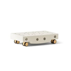 Modu Scooter Board, Foam Activity Toy, 5 Pieces - Sand Grey / Honey Yellow