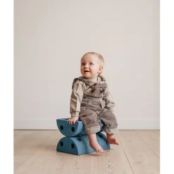 Modu Stool, Children's Stool, Foam Activity Furniture - Deep Blue