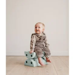 Modu Stool, Children's Stool, Activity Furniture in Foam - Ocean Mint