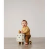 Modu Tiny Ride, Foam Activity Toy, 10 Pieces - Sand Grey / Honey Yellow