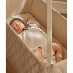Moonboon Fitted Sheet for Cradle or Baby Hammock, Nature