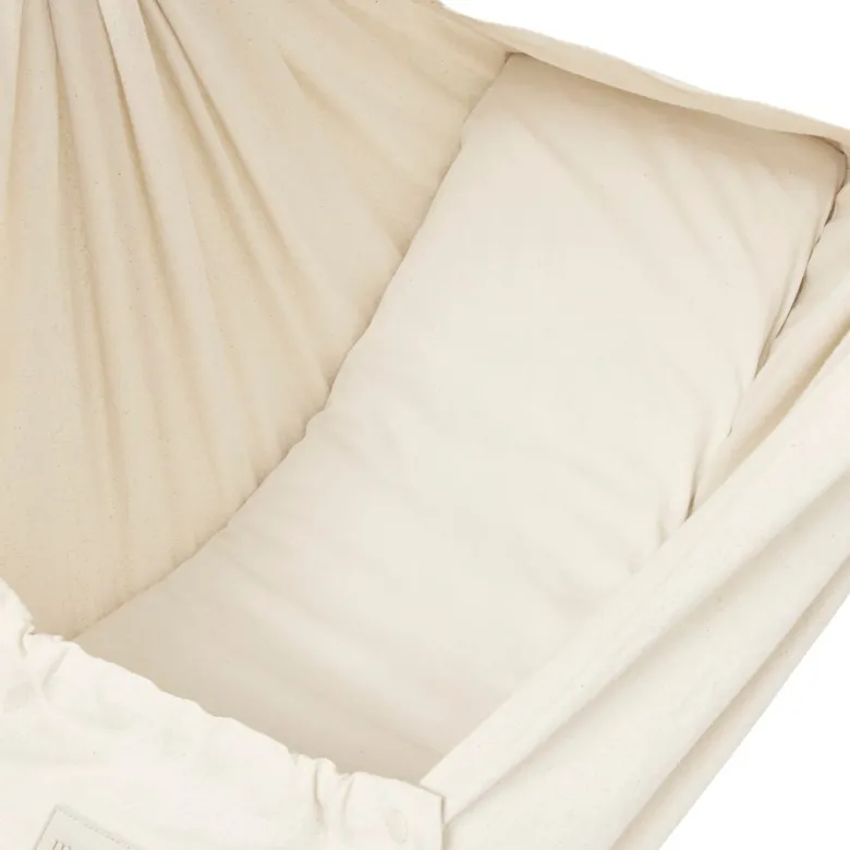 Moonboon Fitted Sheet for Cradle or Baby Hammock, Nature