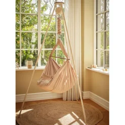 Moonboon Tripod, Stand for Cradle or Hammock Cradle - Cream White