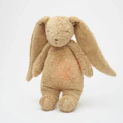 Moonie 2.0, Organic Humming Bunny with Pink Noise and Lamp - Cappuccino