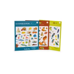 Moulin Roty - Stickers 133 pcs - Explorer