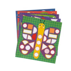 Moulin Roty - Stickers 300 pcs - Geometry - Les Toupitis