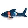 Moulin Roty Activity Plush Toy, Shark 58 cm - Les Aventures de Paulie