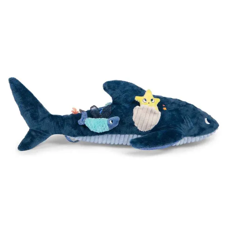 Moulin Roty Activity Plush Toy, Shark 58 cm - Les Aventures de Paulie