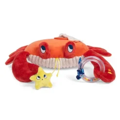 Moulin Roty Activity Plush Toy, Crab – 34 cm