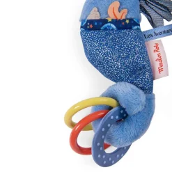 Moulin Roty Activity Rattle, Seahorse - Les Aventures de Paulie