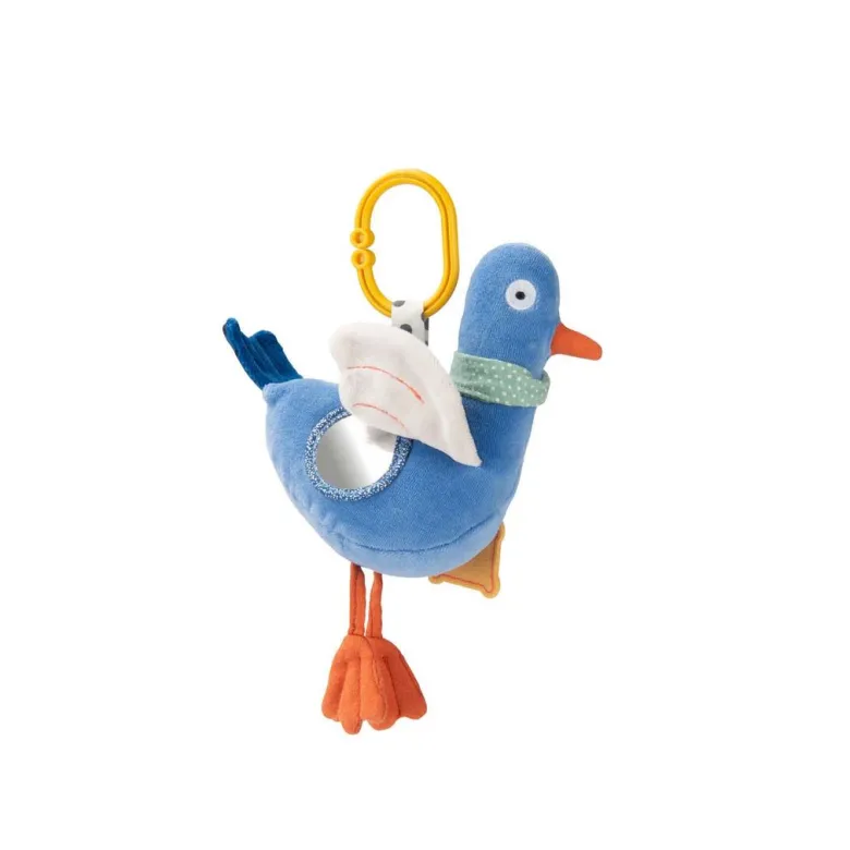 Moulin Roty Activity Soft Toy with Hanging Feature - Michel the Dove