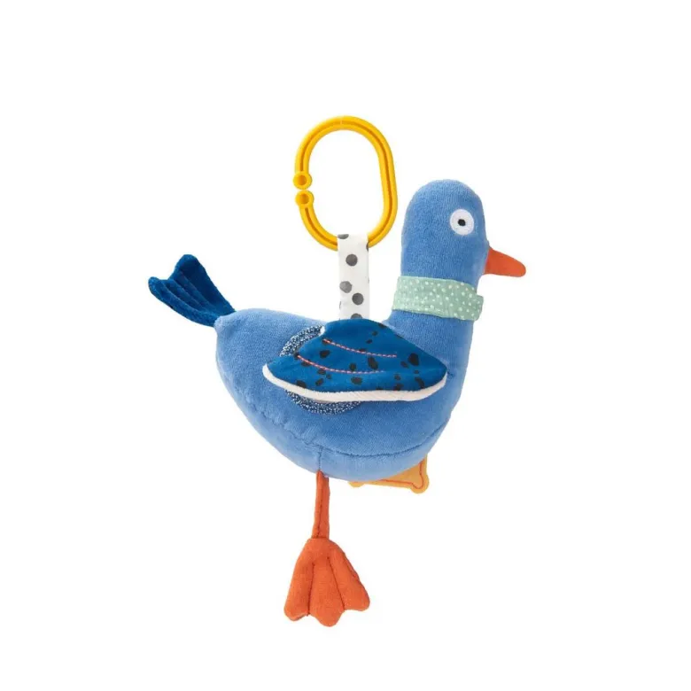 Moulin Roty Activity Soft Toy with Hanging Feature - Michel the Dove