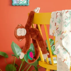 Moulin Roty Activity Toy Animal, Mochica the Monkey 38 cm - La forêt Mawa