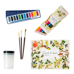 Moulin Roty Artist's Suitcase, Watercolors