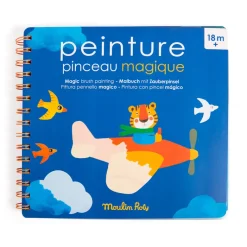 Moulin Roty, Coloring Book - Paint with Water - From 18 months