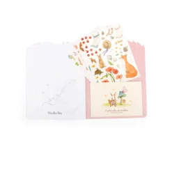 Moulin Roty Coloring Book with 230 Stickers, Les Rosalies