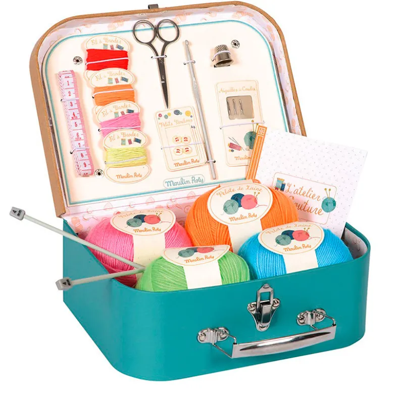 Moulin Roty Deluxe Sewing Kit with Accessories