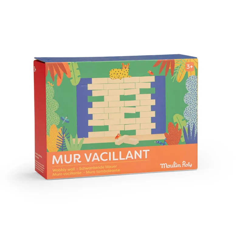 Moulin Roty Game, The Wobbly Wall - Les Toupitis