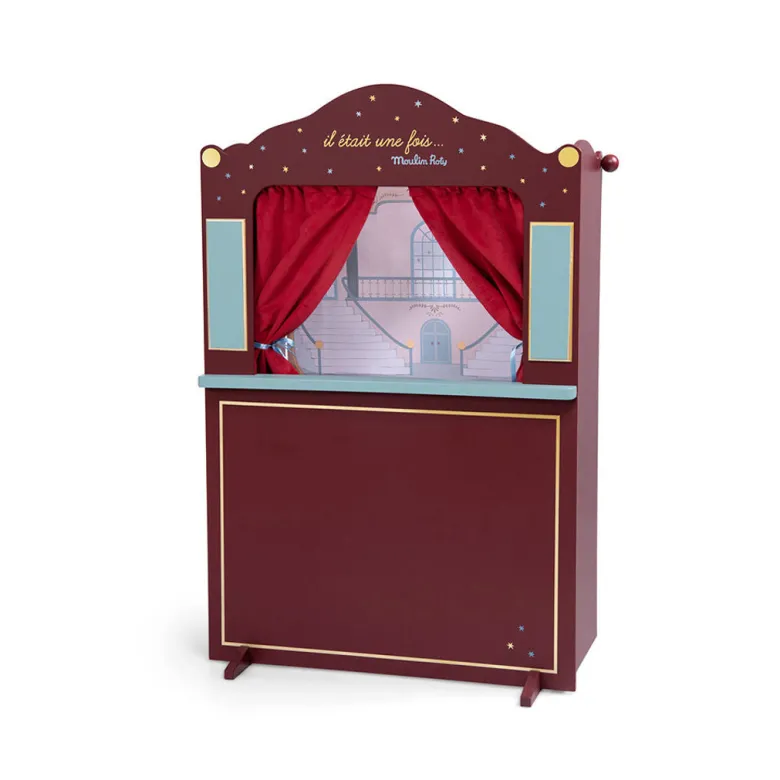 Moulin Roty, Large Puppet Theater - Red