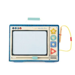 Moulin Roty Magnetic Drawing Board, Puce & Pilou