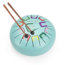 Moulin Roty Musical Instrument, Tongue Drum - Puce & Pilou