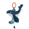 Moulin Roty Musical Plush Toy, Whale – 29 cm