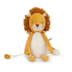Moulin Roty Musical Plush Toy, Mamba the Lion 27 cm - La forêt Mawa