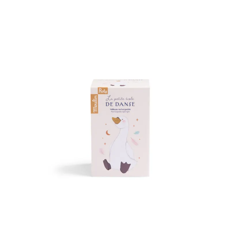 Moulin Roty Night Light, Swanling (USB Rechargeable) - La Petite Ecole de Danse