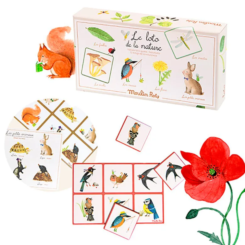 Moulin Roty Picture Lottery Game, Le jardin