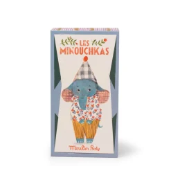 Moulin Roty Plush Toy, Elephant 25cm - Pablo Les Minouchkas