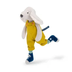 Moulin Roty Plush Toy, Pilou the Dog 37 cm - Puce & Pilou